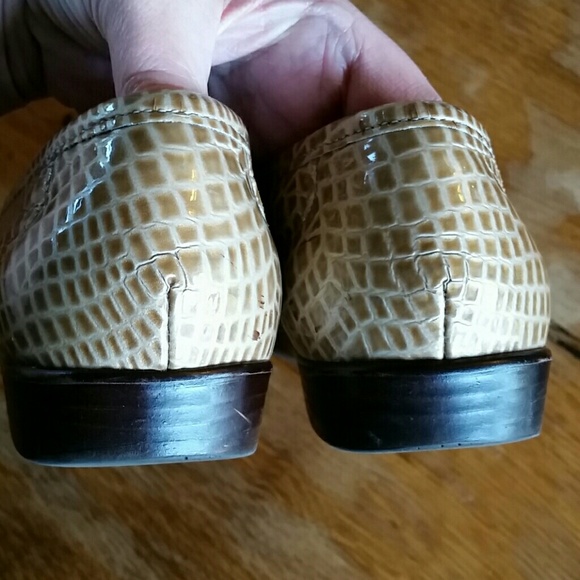 SAS Leather Snakeskin Loafer - Picture 5 of 8